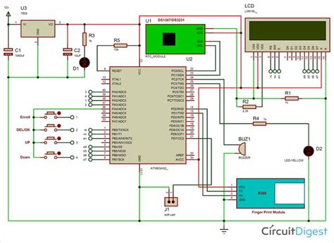 biometric/rfid attendance management system|rfid attendance system using atmega32.